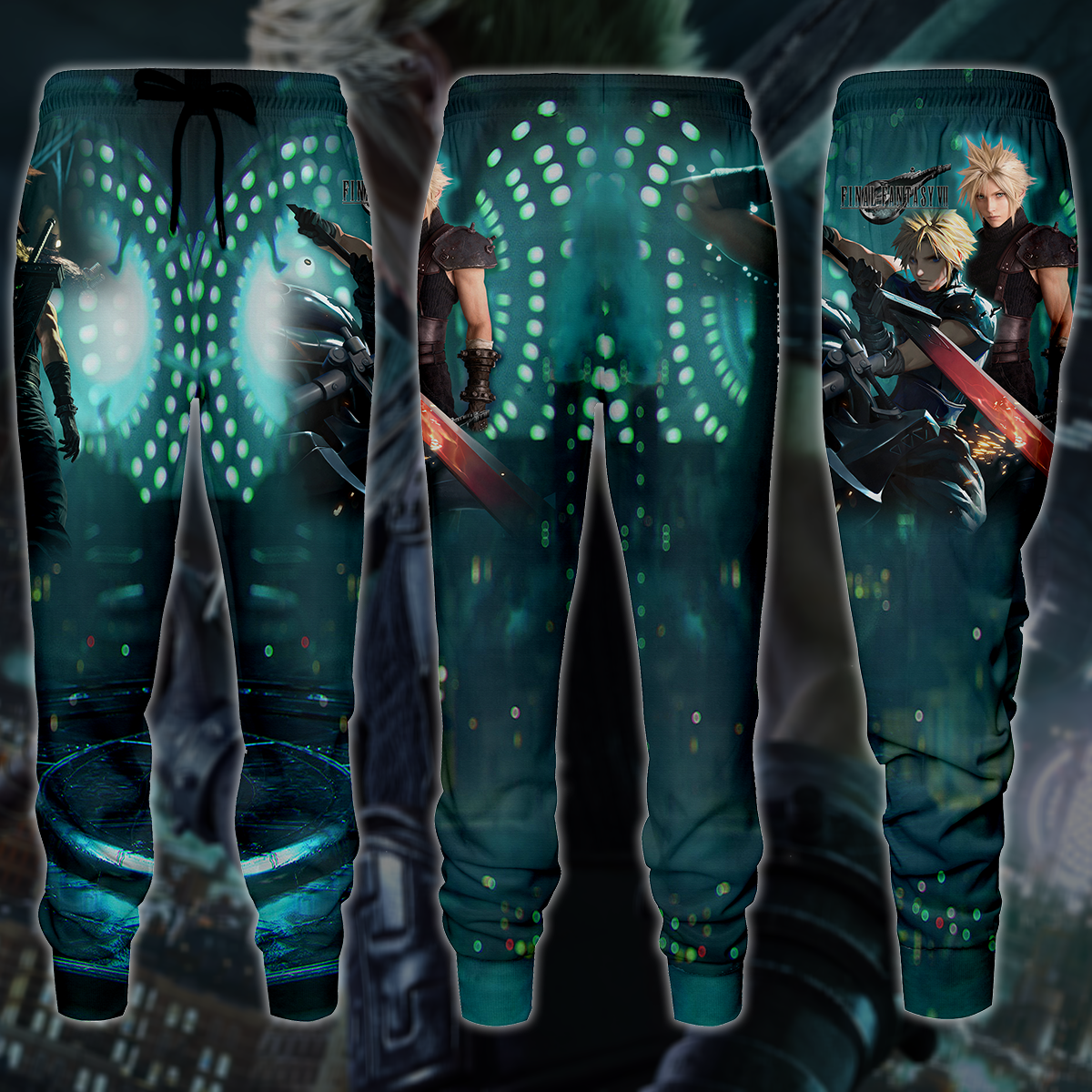 Final Fantasy VII Remake Video Game 3D All Over Printed T-shirt Tank Top Zip Hoodie Pullover Hoodie Hawaiian Shirt Beach Shorts Jogger Joggers