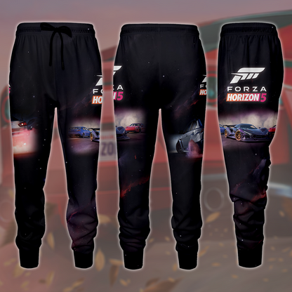 Forza Horizon 5 Video Game All Over Printed T-shirt Tank Top Zip Hoodie Pullover Hoodie Hawaiian Shirt Beach Shorts Joggers