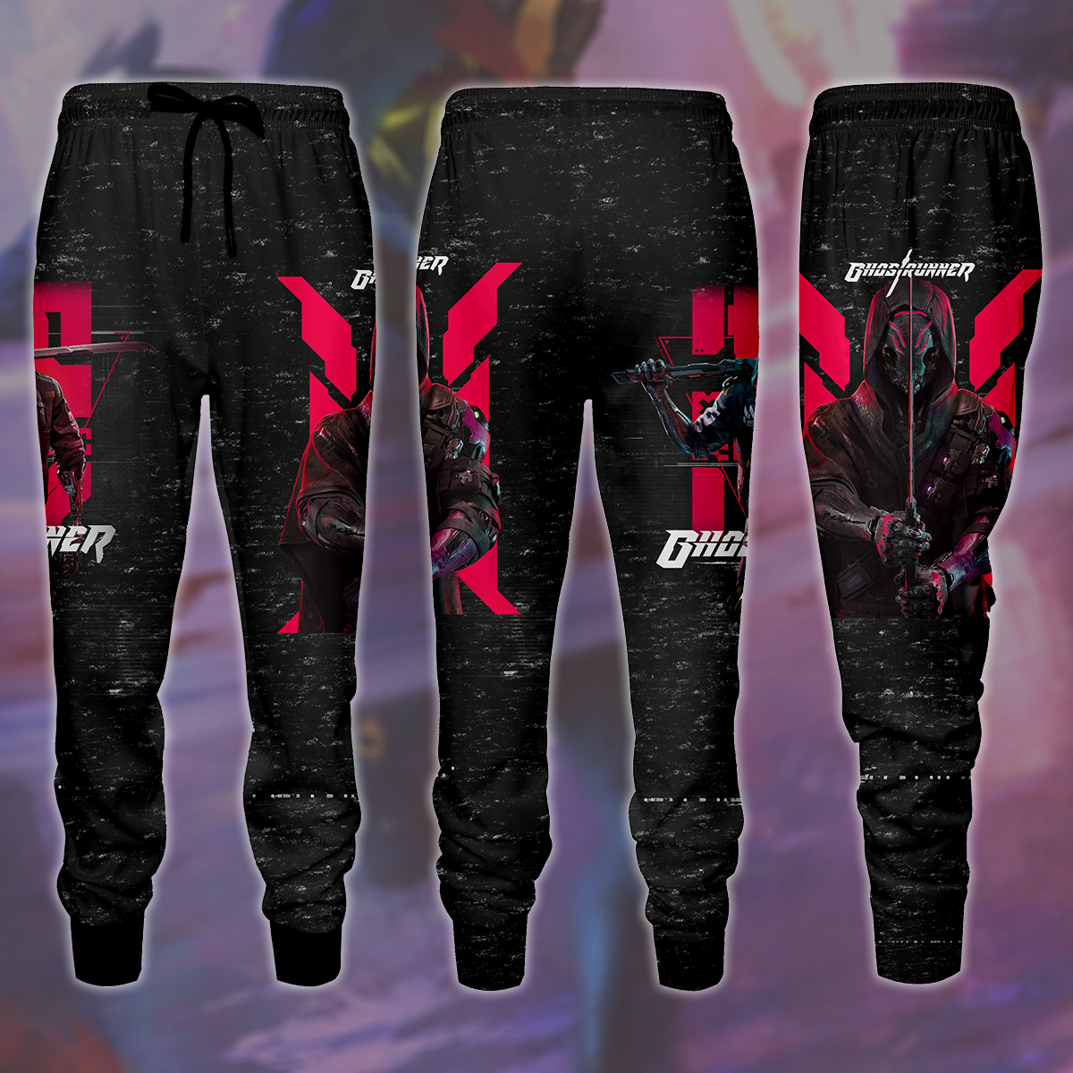 Ghostrunner Video Game All Over Printed T-shirt Tank Top Zip Hoodie Pullover Hoodie Hawaiian Shirt Beach Shorts Joggers