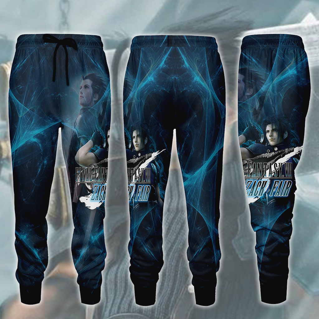 Final Fantasy VII Rebirth Zack Fair Video Game All Over Printed T-shirt Tank Top Zip Hoodie Pullover Hoodie Hawaiian Shirt Beach Shorts Joggers Joggers