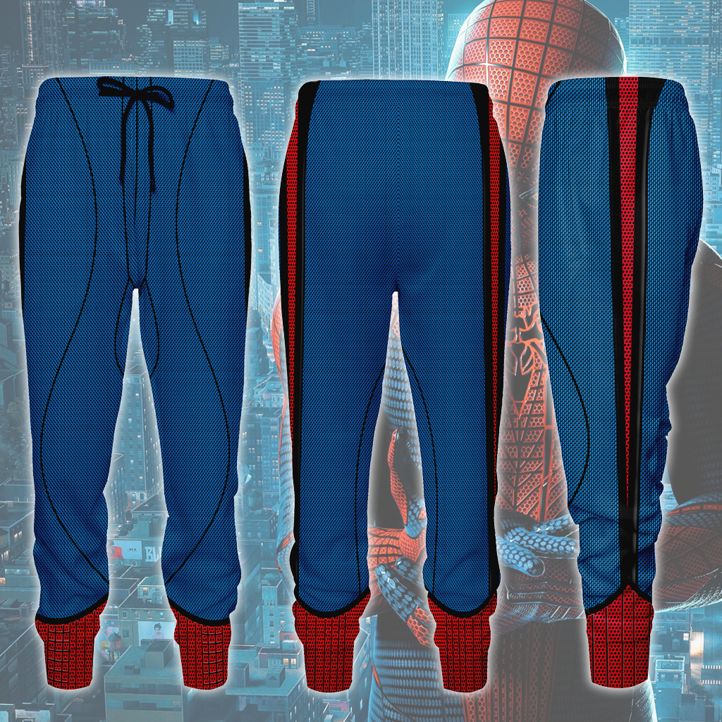 Spider-Man 2 Amazing Suit (Amazing Spider-Man 1 Suit) Cosplay Video Game All Over Printed T-shirt Tank Top Zip Hoodie Pullover Hoodie Hawaiian Shirt Beach Shorts Joggers Joggers
