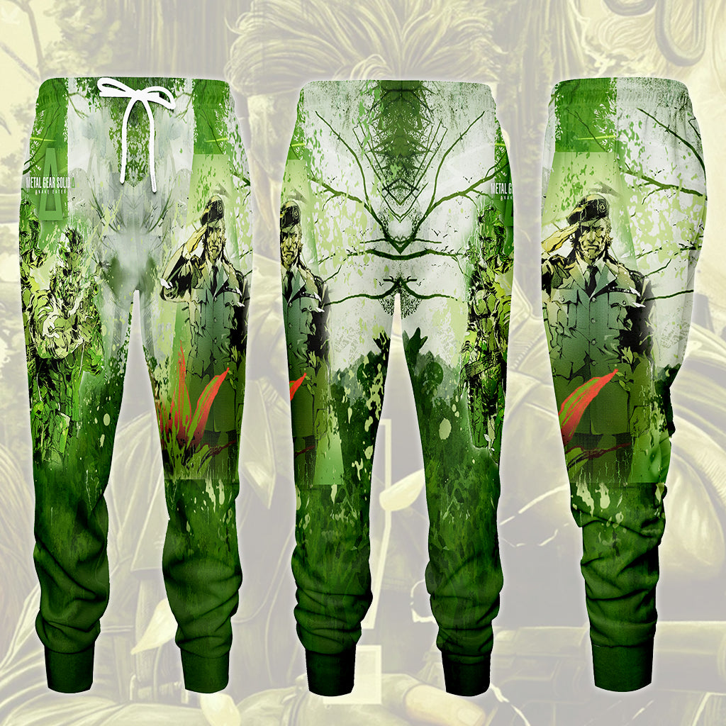 Metal Gear Solid: Snake Eater Video Game All Over Printed T-shirt Tank Top Zip Hoodie Pullover Hoodie Hawaiian Shirt Beach Shorts Joggers Joggers