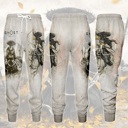 Ghost of Yotei Video Game All Over Printed T-shirt Tank Top Zip Hoodie Pullover Hoodie Hawaiian Shirt Beach Shorts Joggers Joggers