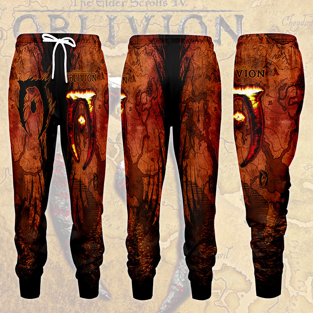 The Elder Scrolls IV: Oblivion Video Game All Over Printed T-shirt Tank Top Zip Hoodie Pullover Hoodie Hawaiian Shirt Beach Shorts Joggers Joggers