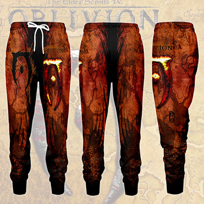 The Elder Scrolls IV: Oblivion Video Game All Over Printed T-shirt Tank Top Zip Hoodie Pullover Hoodie Hawaiian Shirt Beach Shorts Joggers Joggers