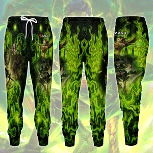 Magic: The Gathering Nissa Revane Video Game All Over Printed T-shirt Tank Top Zip Hoodie Pullover Hoodie Hawaiian Shirt Beach Shorts Joggers