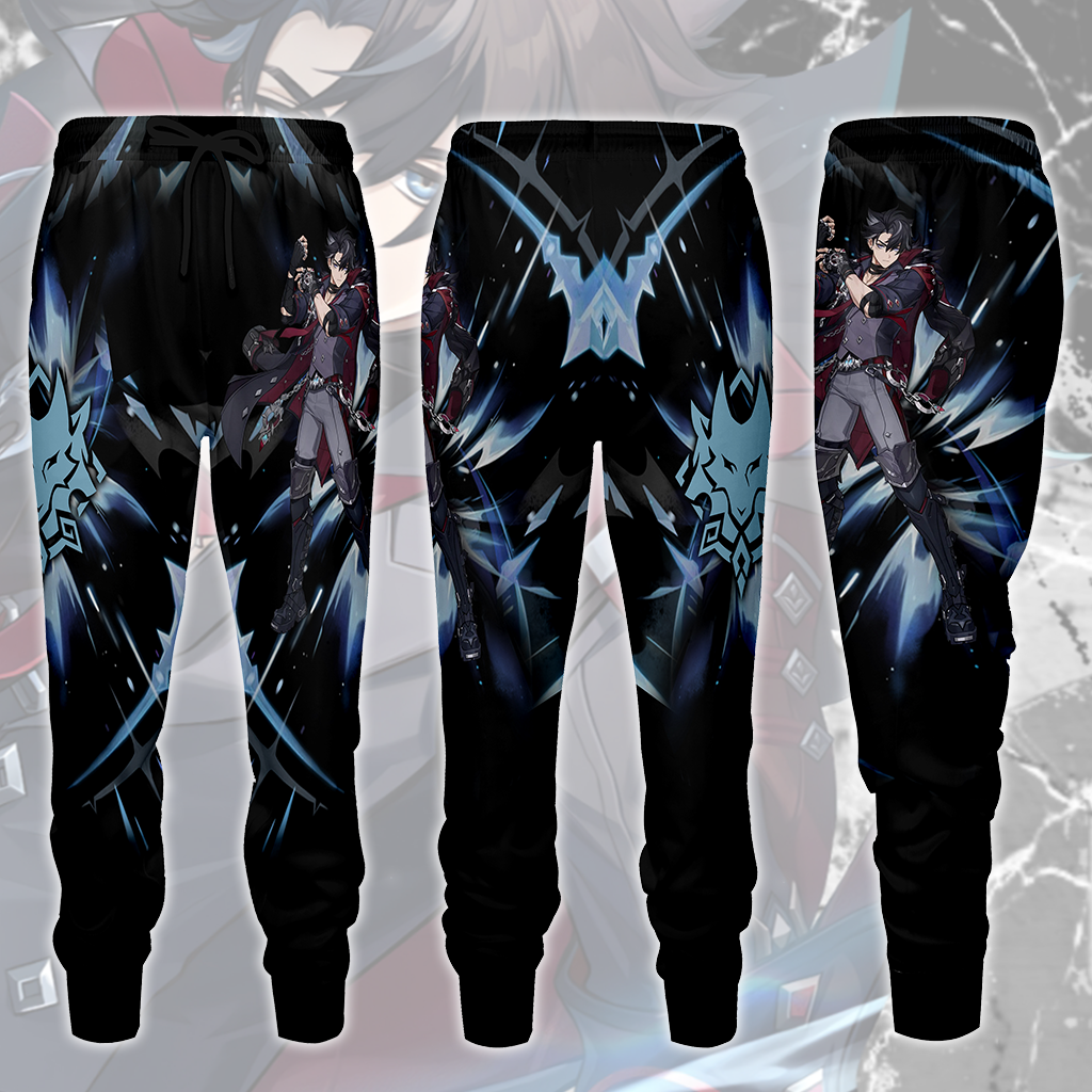 Genshin Impact Wriothesley Video Game All Over Printed T-shirt Tank Top Zip Hoodie Pullover Hoodie Hawaiian Shirt Beach Shorts Joggers Joggers