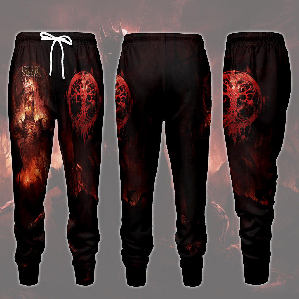 Tainted Grail: The Fall of Avalon Video Game All Over Printed T-shirt Tank Top Zip Hoodie Pullover Hoodie Hawaiian Shirt Beach Shorts Joggers Joggers
