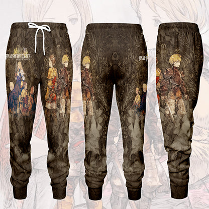 Final Fantasy Tactics: The Ivalice Chronicles Video Game All Over Printed T-shirt Tank Top Zip Hoodie Pullover Hoodie Hawaiian Shirt Beach Shorts Joggers