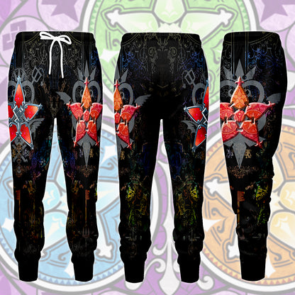 Kingdom Hearts Symbols The Wayfinder Video Game All Over Printed T-shirt Tank Top Zip Hoodie Pullover Hoodie Hawaiian Shirt Beach Shorts Joggers