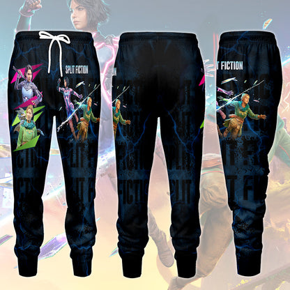 Split Fiction Video Game All Over Printed T-shirt Tank Top Zip Hoodie Pullover Hoodie Hawaiian Shirt Beach Shorts Joggers Joggers