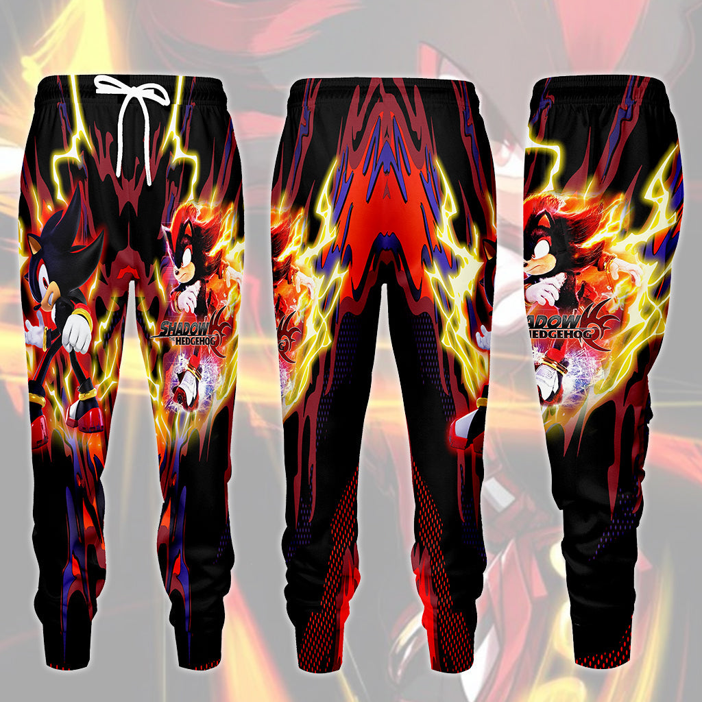Shadow the Hedgehog (Sonic X) Video Game All Over Printed T-shirt Tank Top Zip Hoodie Pullover Hoodie Hawaiian Shirt Beach Shorts Joggers Joggers