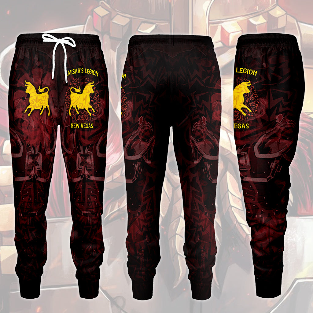 Fallout Caesar's Legion Video Game All Over Printed T-shirt Tank Top Zip Hoodie Pullover Hoodie Hawaiian Shirt Beach Shorts Joggers