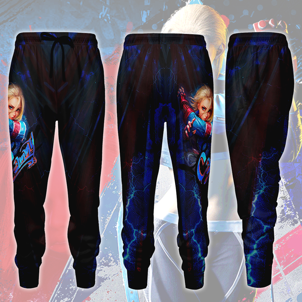 Street Fighter 6 Cammy Video Game All Over Printed T-shirt Tank Top Zip Hoodie Pullover Hoodie Hawaiian Shirt Beach Shorts Joggers Joggers