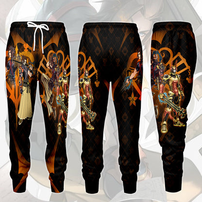 Kingdom Hearts Terra Video Game All Over Printed T-shirt Tank Top Zip Hoodie Pullover Hoodie Hawaiian Shirt Beach Shorts Joggers Joggers