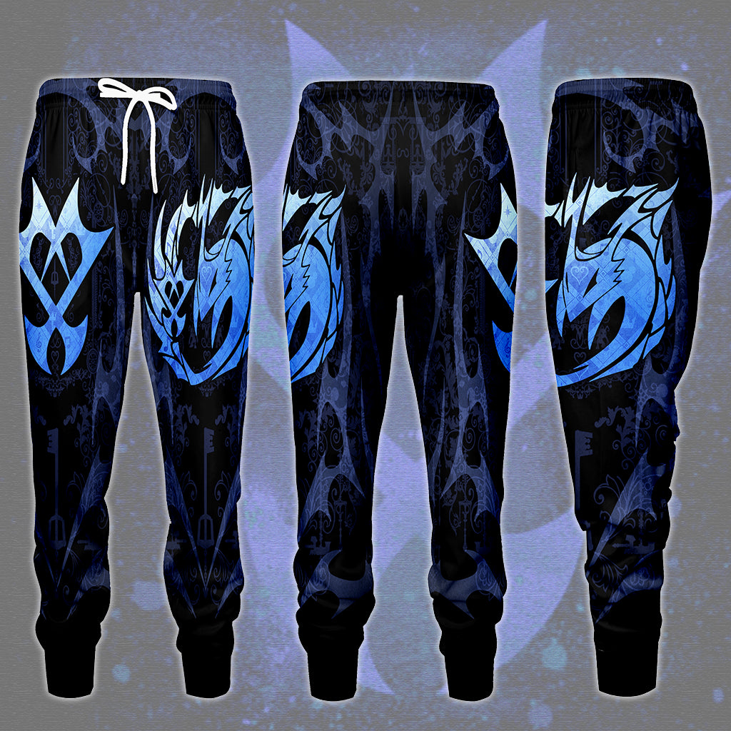 Kingdom Hearts Symbols The Unversed Emblem Video Game All Over Printed T-shirt Tank Top Zip Hoodie Pullover Hoodie Hawaiian Shirt Beach Shorts Joggers Joggers
