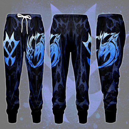Kingdom Hearts Symbols The Unversed Emblem Video Game All Over Printed T-shirt Tank Top Zip Hoodie Pullover Hoodie Hawaiian Shirt Beach Shorts Joggers Joggers