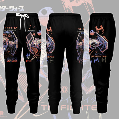 Star Wars Tie Advance Fighter Video Game All Over Printed T-shirt Tank Top Zip Hoodie Pullover Hoodie Hawaiian Shirt Beach Shorts Joggers Joggers