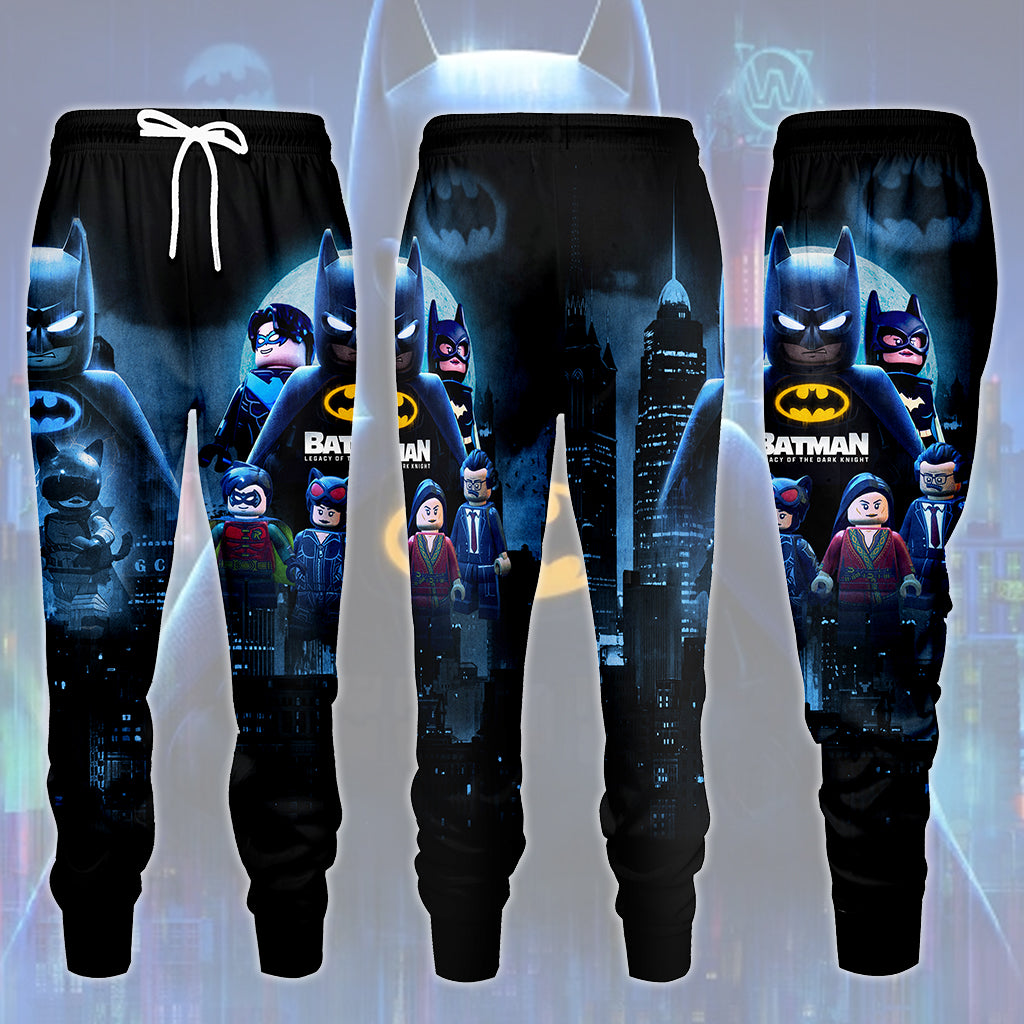 Batman: Legacy of the Dark Knight Video Game All Over Printed T-shirt Tank Top Zip Hoodie Pullover Hoodie Hawaiian Shirt Beach Shorts Joggers
