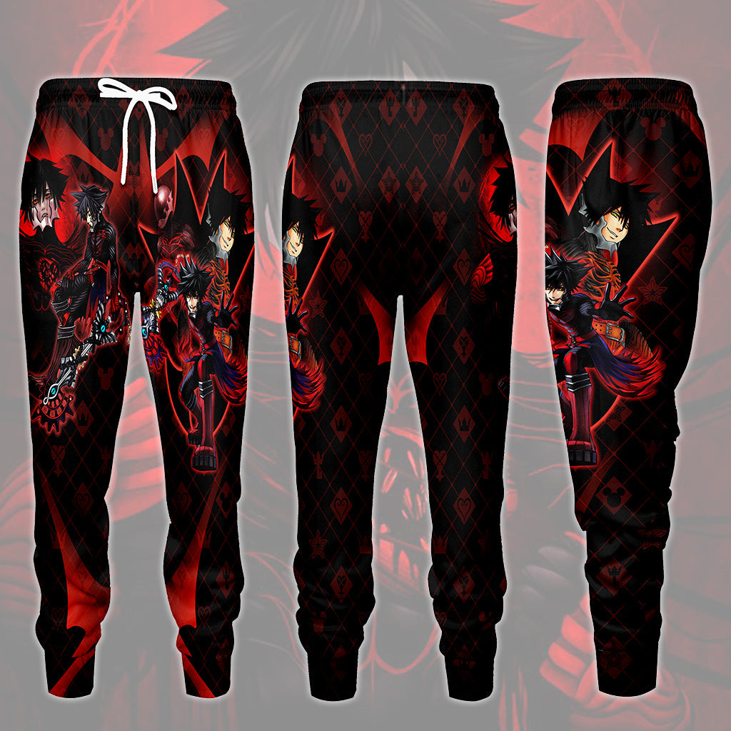 Kingdom Hearts Vanitas Video Game All Over Printed T-shirt Tank Top Zip Hoodie Pullover Hoodie Hawaiian Shirt Beach Shorts Joggers Joggers
