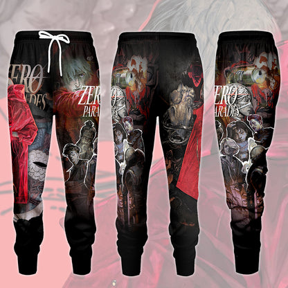 Zero Parades: For Dead Spies Video Game All Over Printed T-shirt Tank Top Zip Hoodie Pullover Hoodie Hawaiian Shirt Beach Shorts Joggers