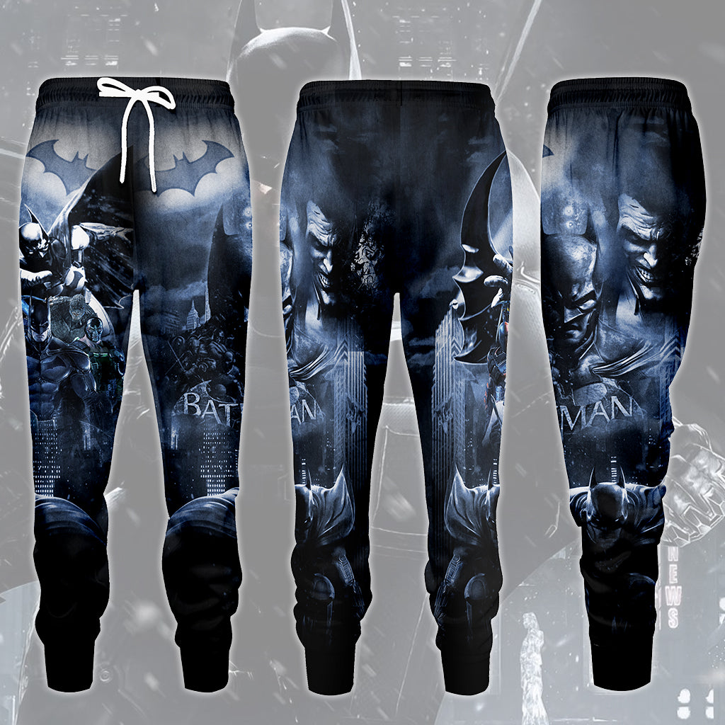 Batman: Arkham Origins Video Game All Over Printed T-shirt Tank Top Zip Hoodie Pullover Hoodie Hawaiian Shirt Beach Shorts Joggers