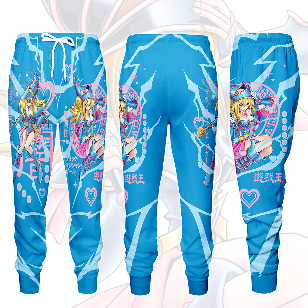 Yu-gi-oh! Dark Magician Girl Video Game All Over Printed T-shirt Tank Top Zip Hoodie Pullover Hoodie Hawaiian Shirt Beach Shorts Joggers Joggers