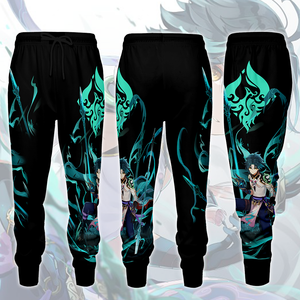 Genshin Impact Xiao Video Game All Over Printed T-shirt Tank Top Zip Hoodie Pullover Hoodie Hawaiian Shirt Beach Shorts Joggers Joggers S 