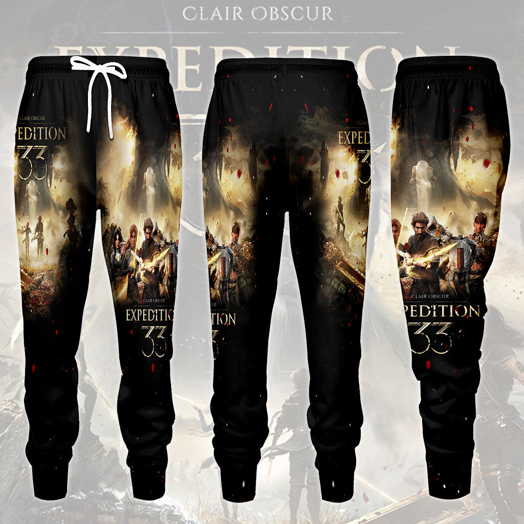 Clair Obscur: Expedition 33 Video Game All Over Printed T-shirt Tank Top Zip Hoodie Pullover Hoodie Hawaiian Shirt Beach Shorts Joggers Joggers