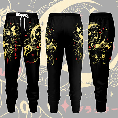 Pokemon Umbreon Video Game All Over Printed T-shirt Tank Top Zip Hoodie Pullover Hoodie Hawaiian Shirt Beach Shorts Joggers Joggers