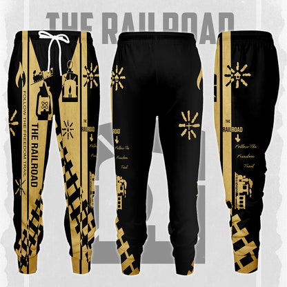 Fallout The Railroad Video Game All Over Printed T-shirt Tank Top Zip Hoodie Pullover Hoodie Hawaiian Shirt Beach Shorts Joggers