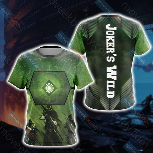 Destiny 2: Forsaken - Joker’s Wild Unisex 3D T-shirt T-shirt