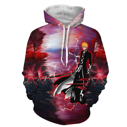 Bleach Ichigo Kurosaki (Kurosaki Vasto Lorde) Unisex 3D T-shirt