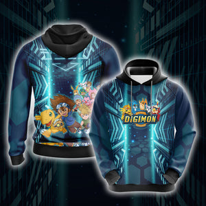 Digimon New Style Unisex 3D T-shirt Hoodie S 