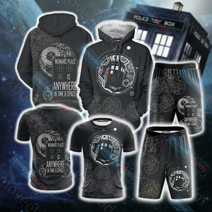 Doctor Who Tardis New Unisex 3D T-shirt   