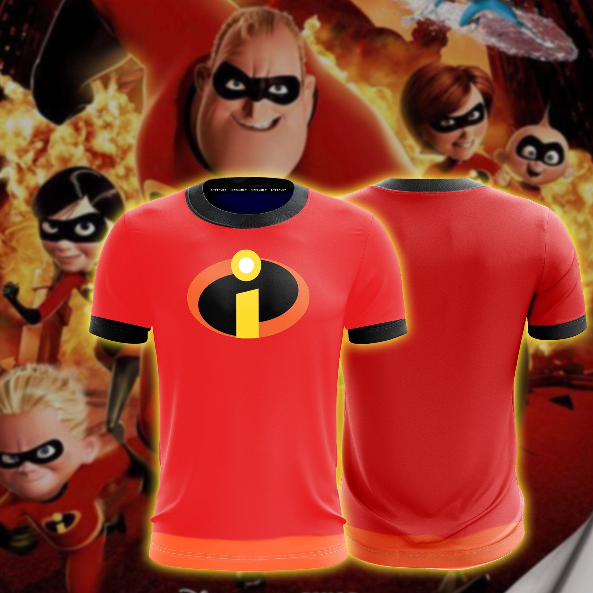 The Incredibles 3D T-shirt T-shirt