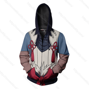 Fire Emblem Takumi Cosplay Zip Up Hoodie Jacket   