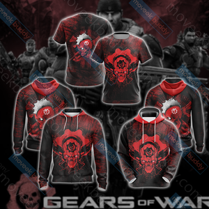 Gears of War New Look Unisex 3D T-shirt   