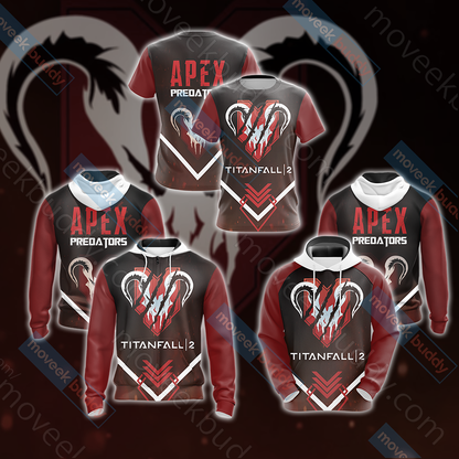 Titanfall 2 - Apex Predators Unisex 3D T-shirt