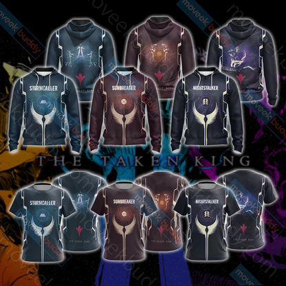Destiny: The Taken King Sunbreaker Unisex 3D T-shirt