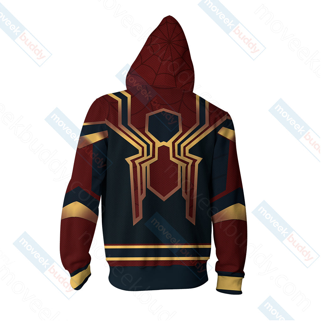 Spiderman Just Do It Later Unisex Zip Up Hoodie Jacket
