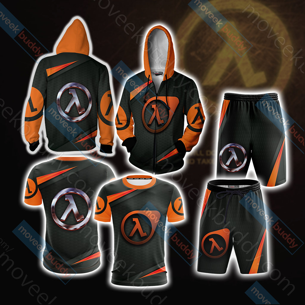 Half-Life New Unisex 3D T-shirt