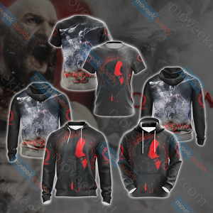 God Of War New Look Unisex 3D T-shirt   