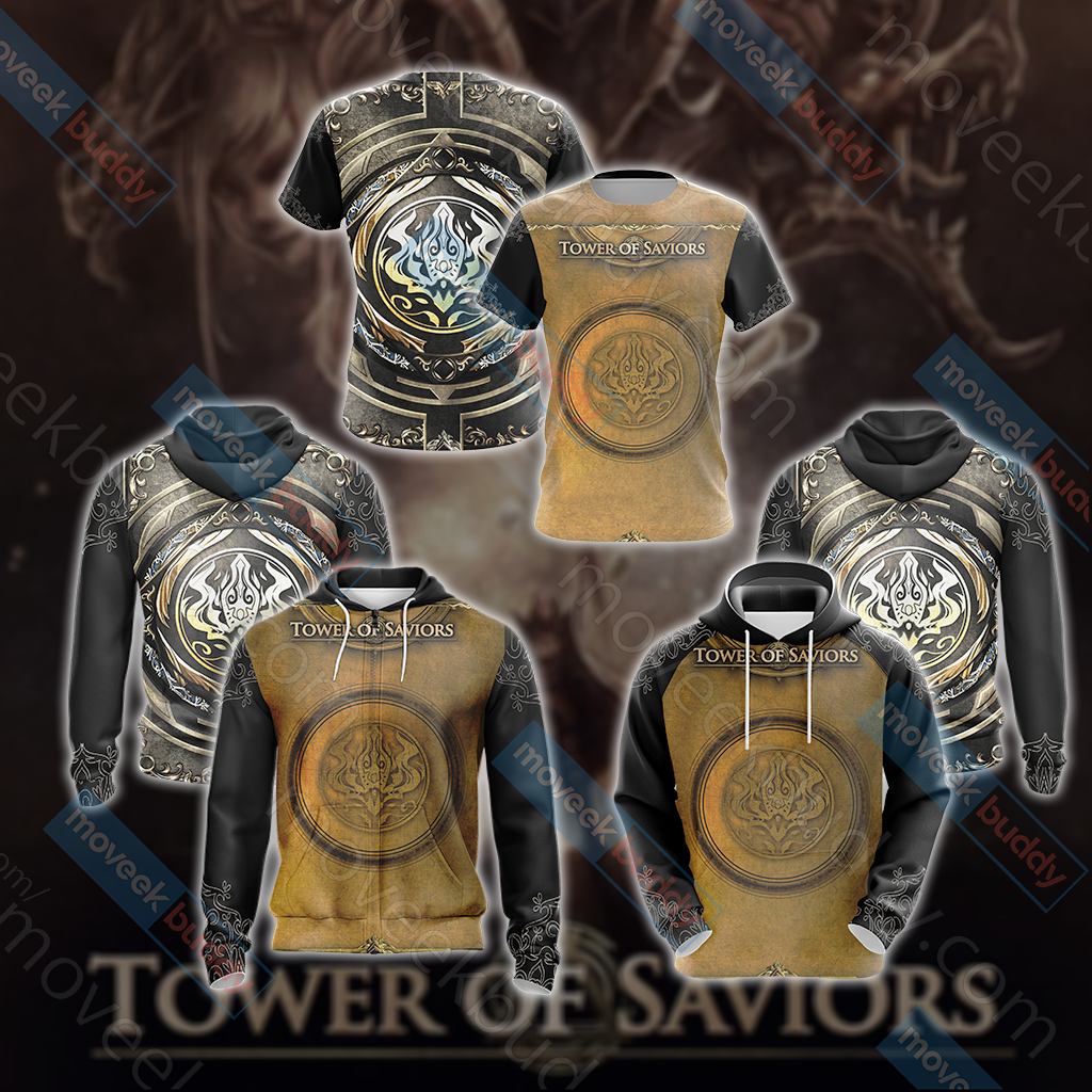 Tower of Saviors Unisex 3D T-shirt