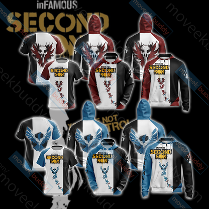 Infamous: Second Son - Ending Symbol Unisex 3D T-shirt