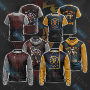 World Of Warcraft - For The Horde Unisex 3D T-shirt   