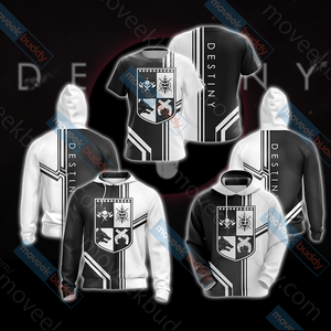 Destiny New Look Unisex 3D Hoodie   
