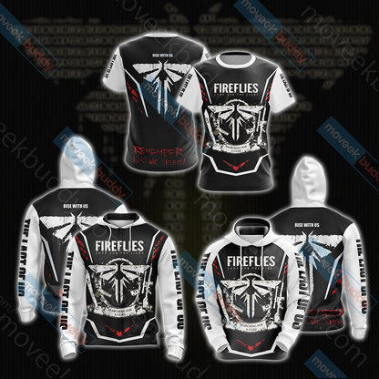 The Last of Us - The Fireflies Unisex 3D T-shirt