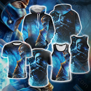 Mortal Kombat Subzero New Unisex 3D T-shirt   