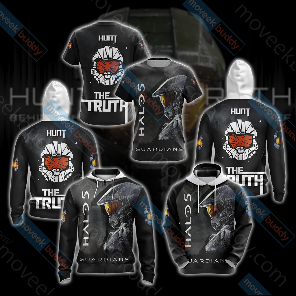 Halo 5: Guardians - Hunt The Truth Unisex 3D T-shirt